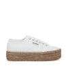 2790 ROPE - Lady Shoes - Wedge - Woman - WHITE -NAM Scarpe Negozio UBS51186W 901