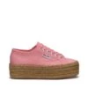 2790 ROPE - Lady Shoes - Wedge - Woman - PINK PEONY -NAM Scarpe Negozio UBS51186W H54