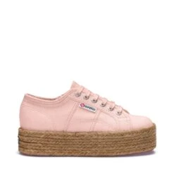 2790 ROPE - Lady Shoes - Wedge - Woman - PINK PARFAIT