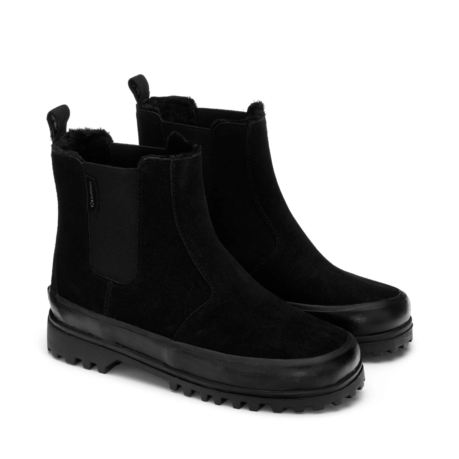 2665 KIDS ALPINA SUEDE - Ankle Boots - Beatle - Kid Unisex - TOTAL BLACK 4 2665 KIDS ALPINA SUEDE - Ankle Boots - Beatle - Kid Unisex - TOTAL BLACK - immagine 2