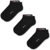 SP-NOOS11 NO SHOW 3PACK - Socks - Inliner - Unisex - BLACK