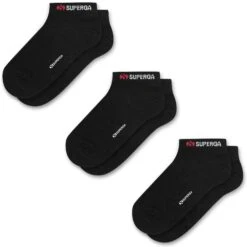 SP-NOOS11 NO SHOW 3PACK - Socks - Inliner - Unisex - BLACK