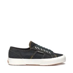 2750 HEMP DENIM - Le Superga - Low Cut - Unisex - INDIGO-F AVORIO