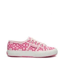 2750 BARBIE MOVIE DENIM PRINT - Le Superga - Low Cut - Woman - DOUBLE PINK