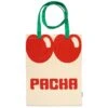 PACHA TOTE - Bags - TOTE BAG - Unisex - WHITE-RED BERRY -NAM Scarpe Negozio UBS5131NWPHAA03