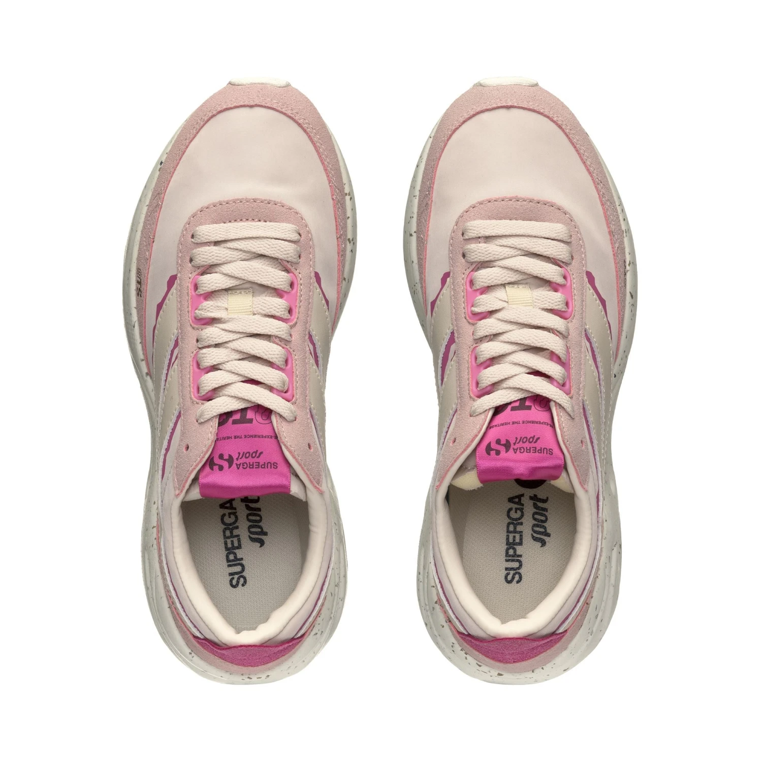 4089 TRAINING 9TS SLIM NYLON RIPPED - Laced Shoes - Low Cut - Unisex - PINK ISH-PINK FUCHSIA-BEIGE LT 6 4089 TRAINING 9TS SLIM NYLON RIPPED - Laced Shoes - Low Cut - Unisex - PINK ISH-PINK FUCHSIA-BEIGE LT - immagine 4