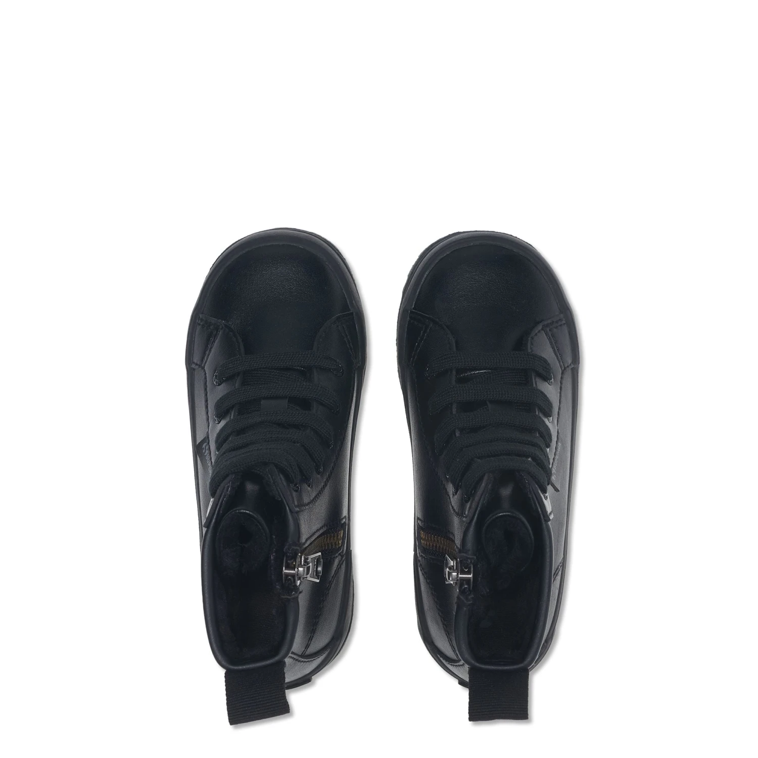 2643 KIDS ALPINA VEGAN MATERIAL - Ankle Boots - Zip - Kid Unisex - TOTAL BLACK 6 2643 KIDS ALPINA VEGAN MATERIAL - Ankle Boots - Zip - Kid Unisex - TOTAL BLACK - immagine 4