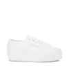 2790 PLATFORM LAME - Lady Shoes - Wedge - Woman - TOTAL WHITE -NAM Scarpe Negozio UBS61174W 956