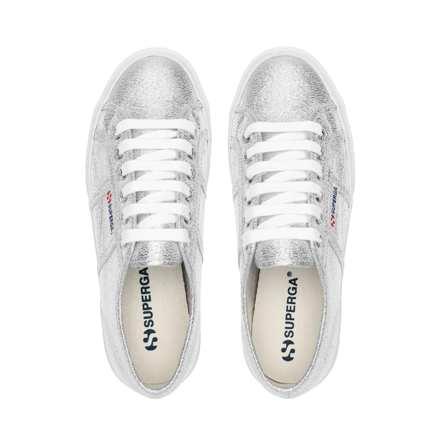 2740 PLATFORM LAME - Lady Shoes - Wedge - Woman - GREY SILVER 6 2740 PLATFORM LAME - Lady Shoes - Wedge - Woman - GREY SILVER - immagine 4