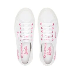 2750 BARBIE BIG LOGO - Le Superga - Low Cut - Woman - WHITE-PINK -NAM Scarpe Negozio UBS6133KWBRBA01 6a1f4211 8850 478e 8c3f 581d571de593
