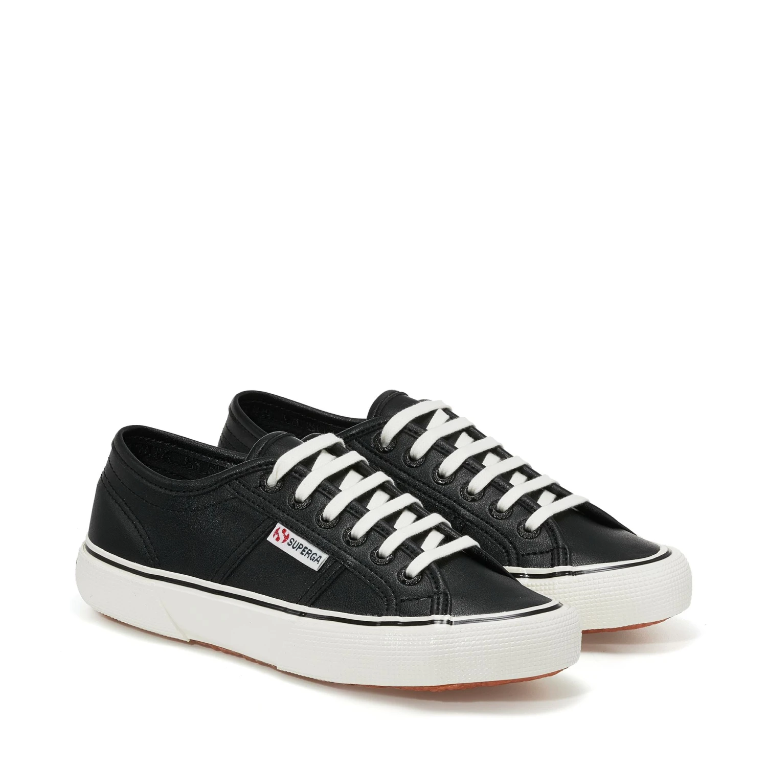 2490 VEGAN MATERIAL - Le Superga - Sneaker - Unisex - BLACK-WHITE AVORIO 4 2490 VEGAN MATERIAL - Le Superga - Sneaker - Unisex - BLACK-WHITE AVORIO - immagine 2