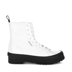 2643 ALPINA VEGAN MATERIAL - Ankle Boots - Laced - Woman - WHITE