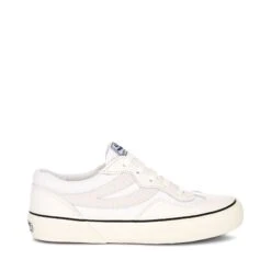 2941 REVOLLEY SNAKE SUEDE LEATHER - Sneakers - Low Cut - Unisex - WHITE AVORIO-BLACK