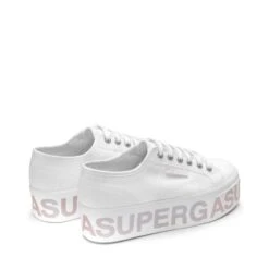 2790 PLATFORM LETTERING - Lady Shoes - Wedge - Woman - WHITE-OPALESCENT VIOLET LILLA ORANGE APRICOT -NAM Scarpe Negozio UBS7117DW AIA e0772177 fa54 4075 8c89 1116106fd96f