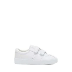2843 KIDS CLUB S STRAPS VEGAN MATERIAL - Sneakers - Low Cut - Kid Unisex - TOTAL WHITE