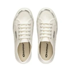 2750 LOGO PIPING - Le Superga - Low Cut - Woman - WHITE AVORIO-BLACK LOGO -NAM Scarpe Negozio UBS7125NW AOC f94c62c6 3b31 498b 9eec 5d4737704f4f