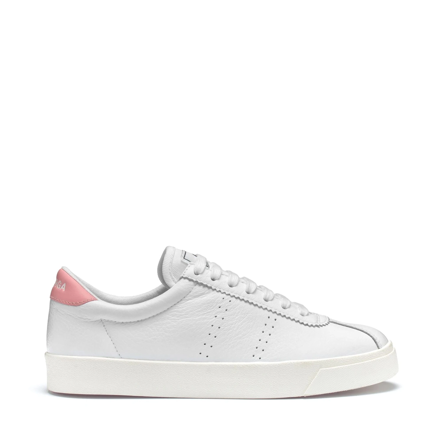 2843 CLUB S COMFORT LEATHER - Sneakers - Low Cut - Unisex - WHITE-PINK-FAVORIO 3 2843 CLUB S COMFORT LEATHER - Sneakers - Low Cut - Unisex - WHITE-PINK-FAVORIO