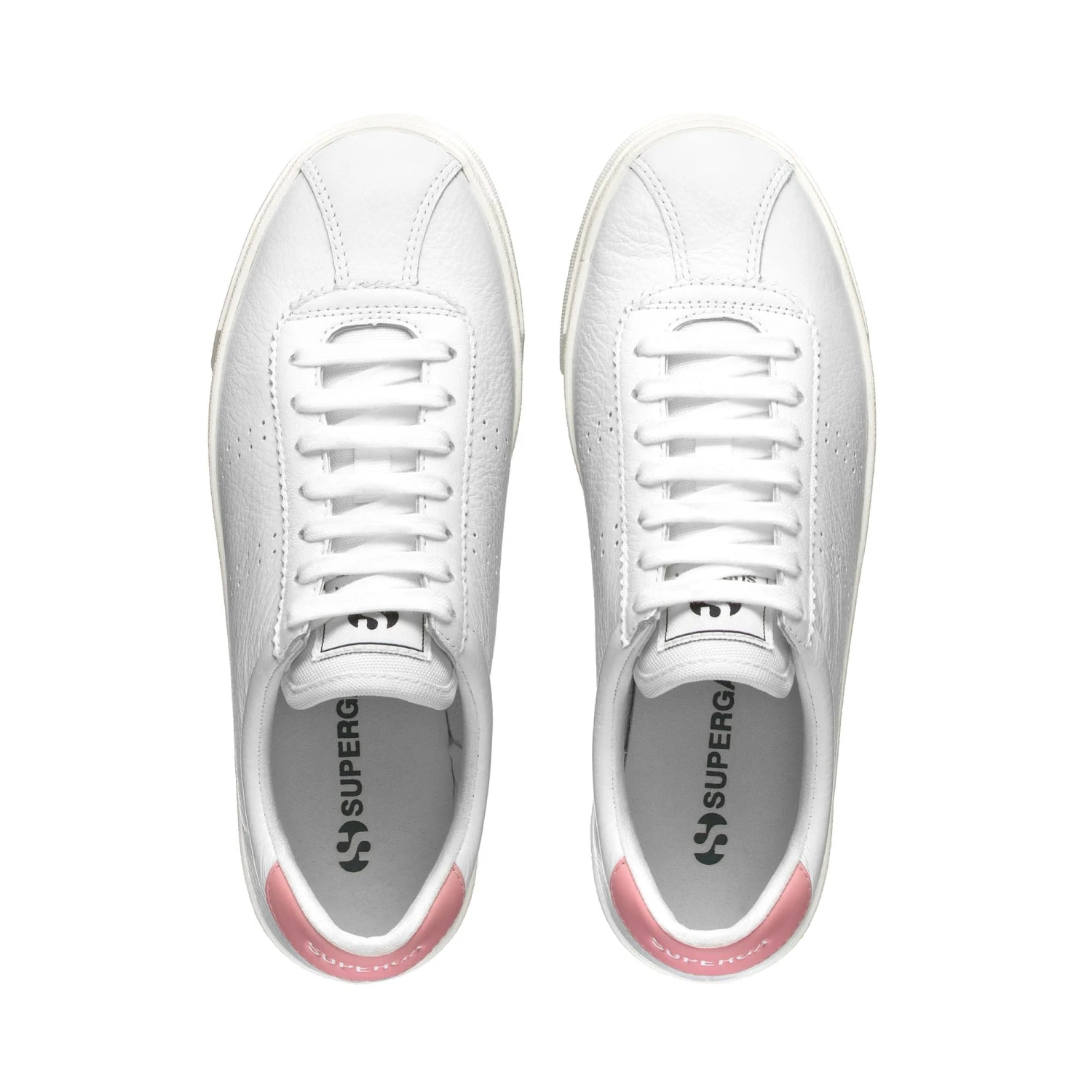 2843 CLUB S COMFORT LEATHER - Sneakers - Low Cut - Unisex - WHITE-PINK-FAVORIO 6 2843 CLUB S COMFORT LEATHER - Sneakers - Low Cut - Unisex - WHITE-PINK-FAVORIO - immagine 4