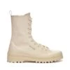 2641 ALPINA HIGH - Ankle Boots - Laced - Woman - BEIGE RAW-F AVORIO -NAM Scarpe Negozio UBS7128KW AF1