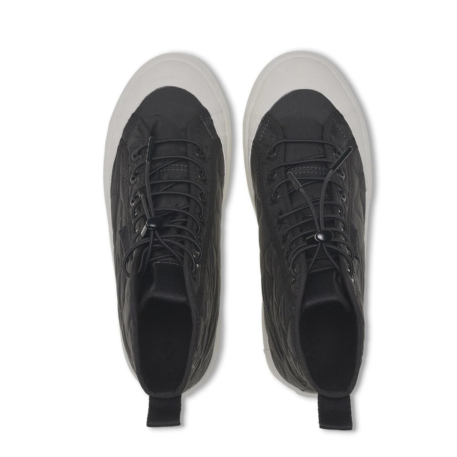 2644 ALPINA QUILTED NYLON - Ankle Boots - Laced - Woman - BLACK BRISTOL- F AVORIO 6 2644 ALPINA QUILTED NYLON - Ankle Boots - Laced - Woman - BLACK BRISTOL- F AVORIO - immagine 4