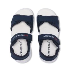 3999 KIDS SYNTHETIC MATERIAL - Sandals - Sandal - Kid Unisex - BLUE NAVY-WHITE -NAM Scarpe Negozio UBS7133PW A5Y 74f1ce22 7072 4f3f 90d8 181581ebf5da