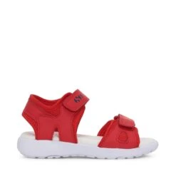 3999 KIDS SYNTHETIC MATERIAL - Sandals - Sandal - Kid Unisex - RED-WHITE