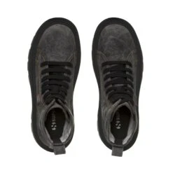 3051 ALPINA APEX COTTON DENIM DESTROYED - Ankle Boots - Laced - Woman - BLACK BRISTOL- BEIGE GARDENIA -NAM Scarpe Negozio UBS7135HW A6C b645a363 e505 45d8 a5ab d42559d6afee