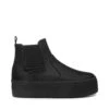 2739 NAPPA - Ankle Boots - Beatle - Woman - TOTAL BLACK -NAM Scarpe Negozio UBS8111IW F90