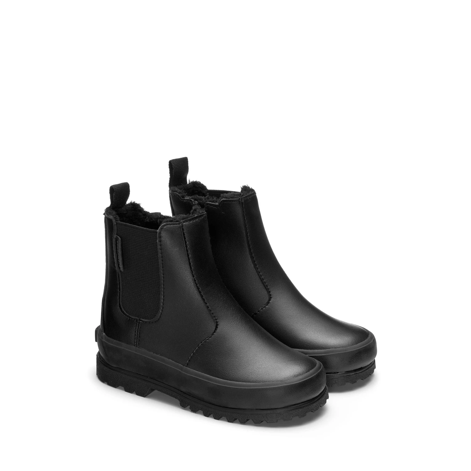 2666 KIDS ALPINA VEGAN MATERIAL - Ankle Boots - Zip - Girl - TOTAL BLACK 4 2666 KIDS ALPINA VEGAN MATERIAL - Ankle Boots - Zip - Girl - TOTAL BLACK - immagine 2
