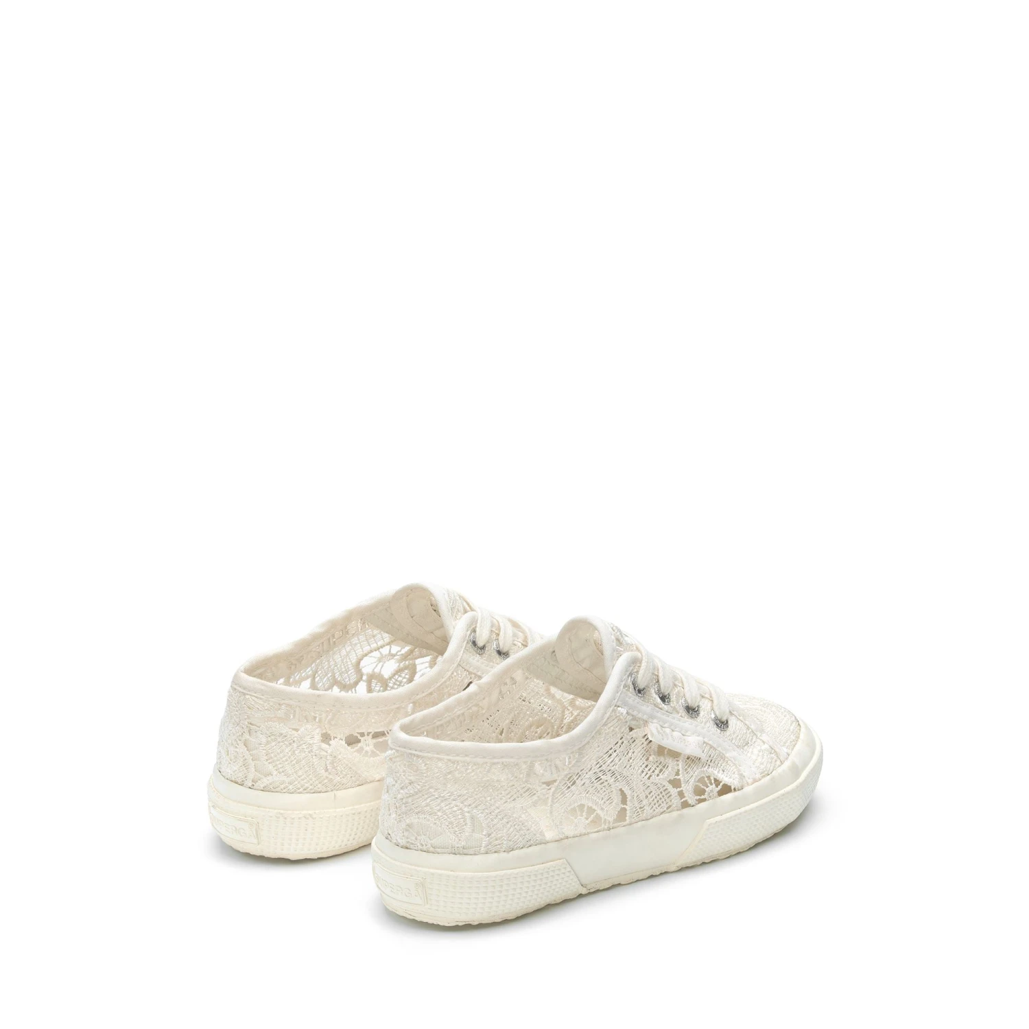 2750 KIDS MACRAME - Le Superga - Sneaker - Girl - TOTAL WHITE AVORIO 5 2750 KIDS MACRAME - Le Superga - Sneaker - Girl - TOTAL WHITE AVORIO - immagine 3