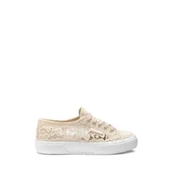 2750 KIDS MACRAME - Le Superga - Sneaker - Girl - BEIGE LT EGGSHELL-FAVORIO