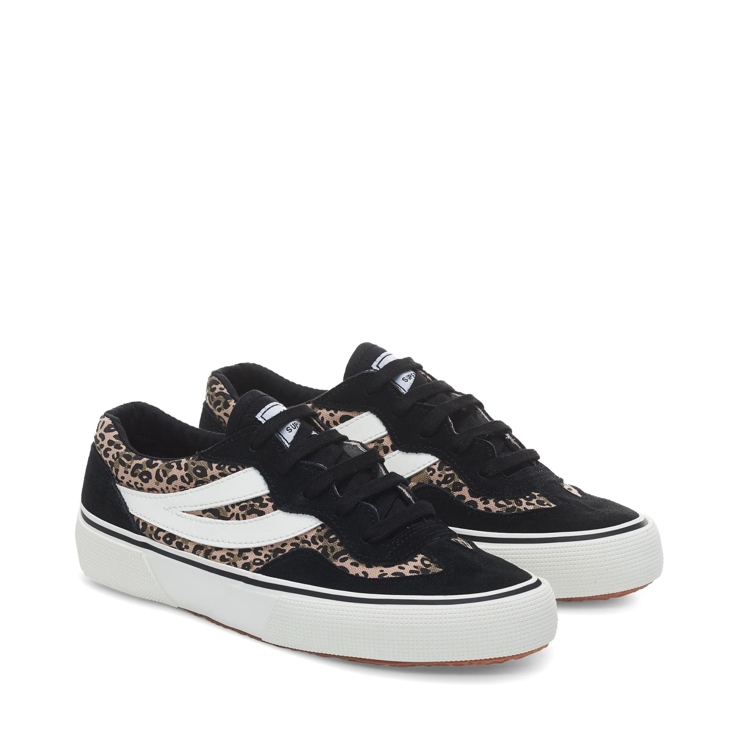 2941 REVOLLEY MICROLEOPARD - Sneakers - Low Cut - Woman - BLACK-MICRO LEOPARD 4 2941 REVOLLEY MICROLEOPARD - Sneakers - Low Cut - Woman - BLACK-MICRO LEOPARD - immagine 2
