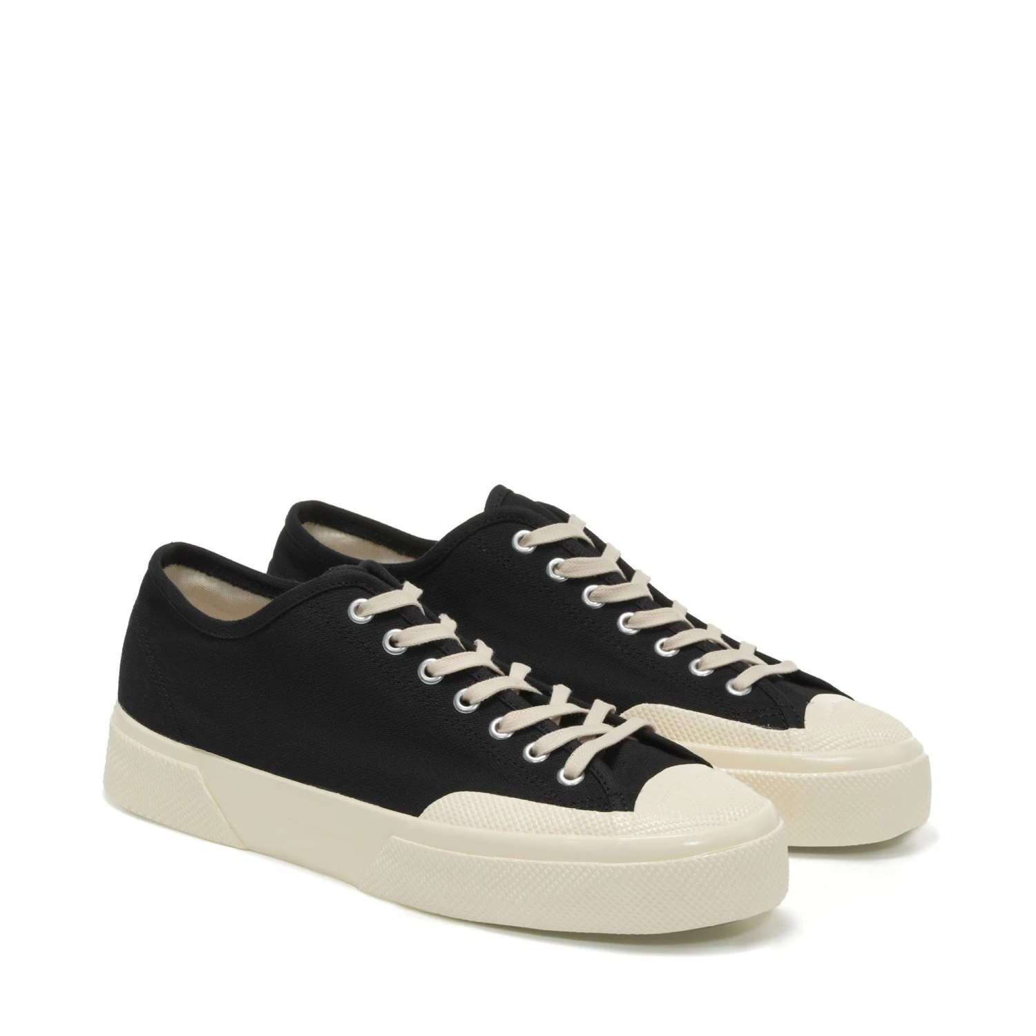 2432 WORKWEAR - Sneakers - Low Cut - Unisex - BLACK-OFF WHITE 4 2432 WORKWEAR - Sneakers - Low Cut - Unisex - BLACK-OFF WHITE - immagine 2