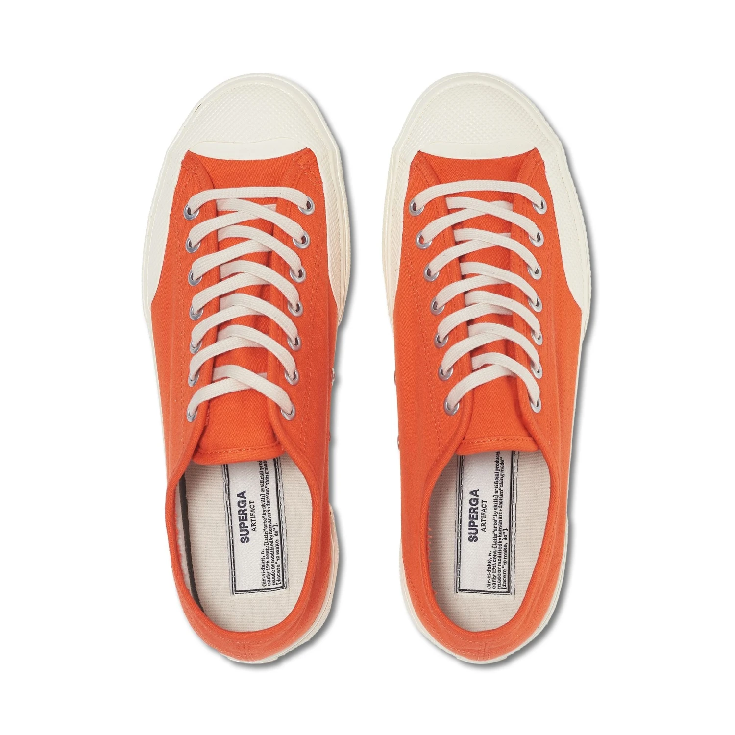 2432 WORKWEAR - Sneakers - Low Cut - Unisex - ORANGE-OFF WHITE 6 2432 WORKWEAR - Sneakers - Low Cut - Unisex - ORANGE-OFF WHITE - immagine 4