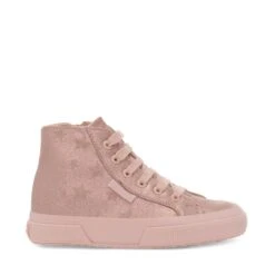 2795 SHADED STARS - Le Superga - Mid Cut - Girl - TOTAL PINK BLUSH
