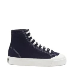 3192 CAMPIONATO BASKET - Le Superga - Mid Cut - Unisex - BLUE GREY DK-FAVORIO
