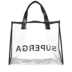 TRANSPARENT SHOPPING BAG - Bags - Shopping Bag - Woman - BLACK -NAM Scarpe Negozio UBS8132DW 005 379df94a ba34 46d7 b5ba f8fa7034bbe4