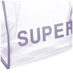 TRANSPARENT SHOPPING BAG - Bags - Shopping Bag - Woman - GREY LILLA -NAM Scarpe Negozio UBS8132DW 454 c68d1926 6191 446a 88a6 1bcc21b98187