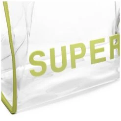 TRANSPARENT SHOPPING BAG - Bags - Shopping Bag - Woman - GREEN SUNNY LIME -NAM Scarpe Negozio UBS8132DW D37 523a752e c8c2 4eaa aa1e 5019c5186d84