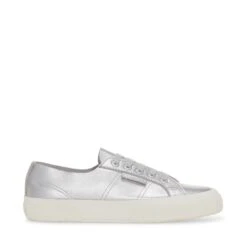 2750 METALLIC NAPPA - Le Superga - Sneaker - Woman - GREY SILVER-FAVORIO