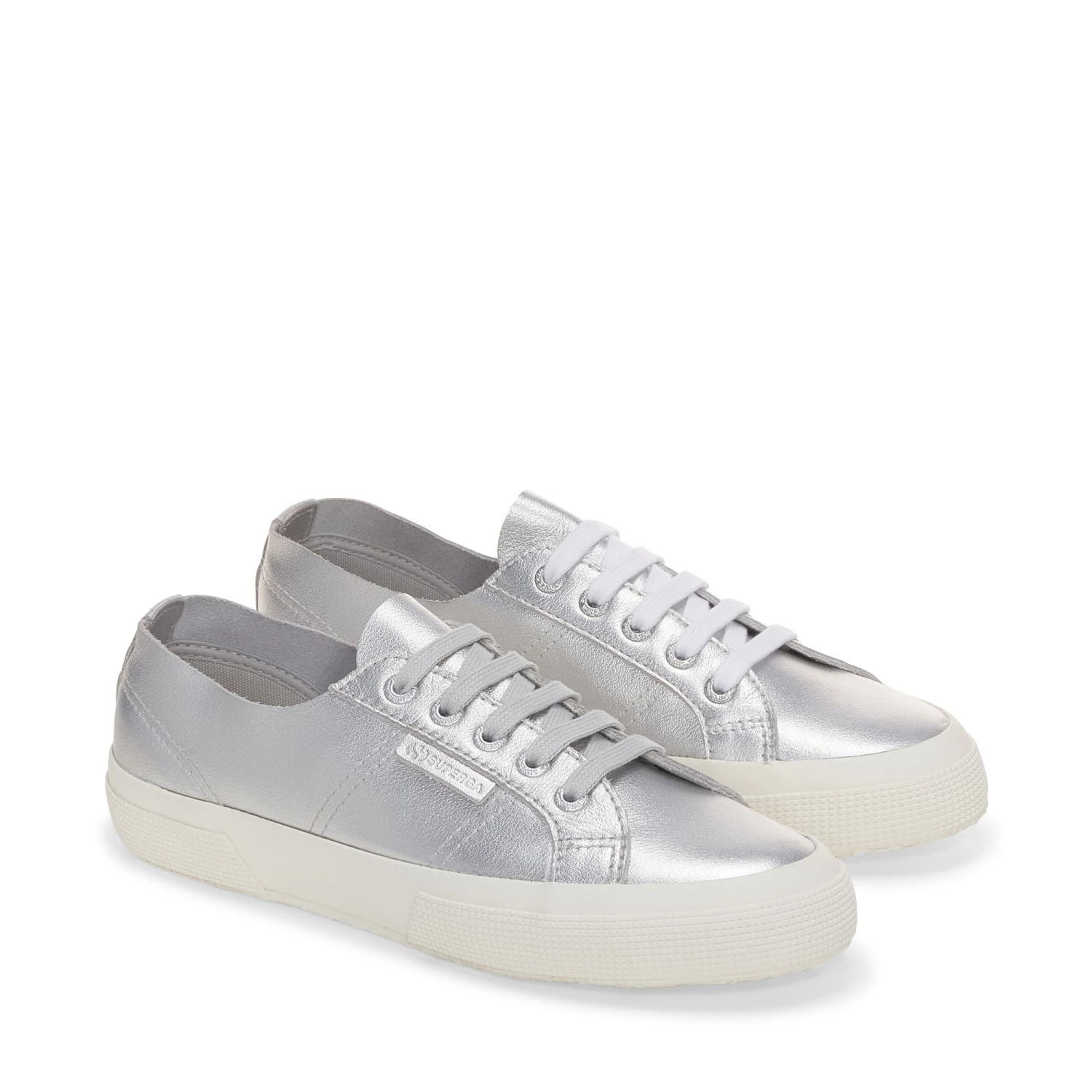 2750 METALLIC NAPPA - Le Superga - Sneaker - Woman - GREY SILVER-FAVORIO 4 2750 METALLIC NAPPA - Le Superga - Sneaker - Woman - GREY SILVER-FAVORIO - immagine 2