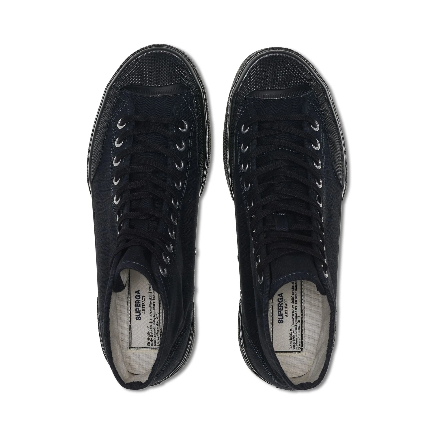 2433 TWISTED HERRINGBONE - Sneakers - High Cut - Man - BLACK-DARK SHADOWS 6 2433 TWISTED HERRINGBONE - Sneakers - High Cut - Man - BLACK-DARK SHADOWS - immagine 4