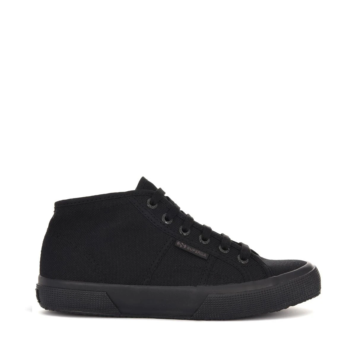 2754-COTU - Le Superga - Mid Cut - Unisex - TOTAL BLACK 3 2754-COTU - Le Superga - Mid Cut - Unisex - TOTAL BLACK